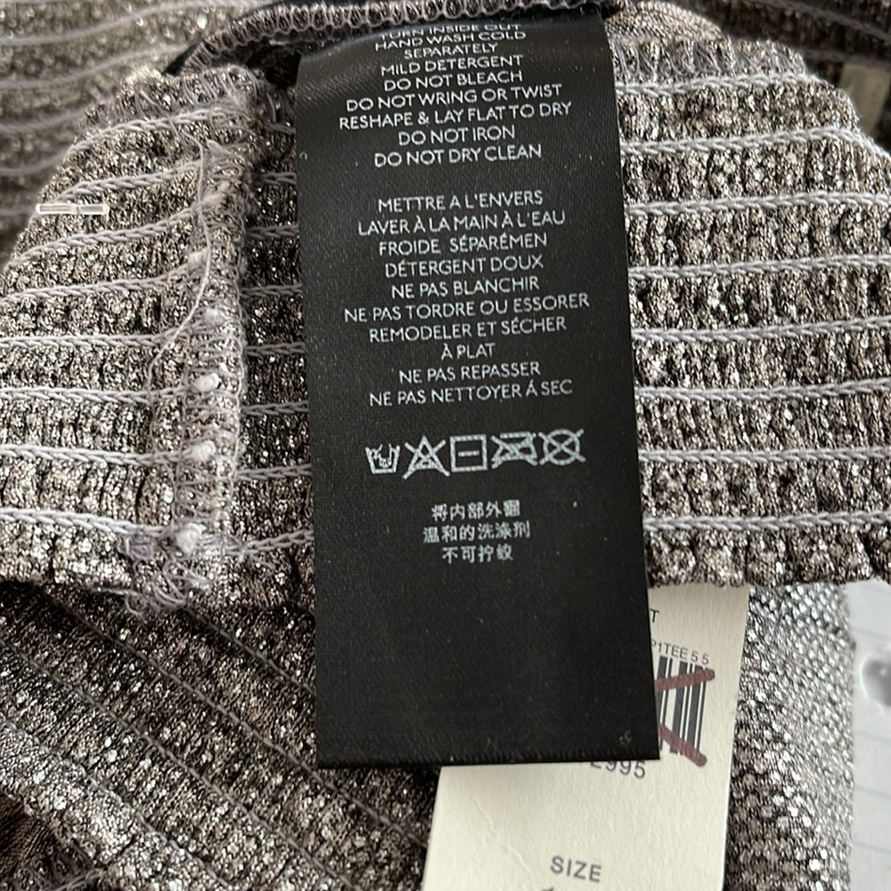 Anthropology Metallic Jogger Pants - Picture 7 of 8